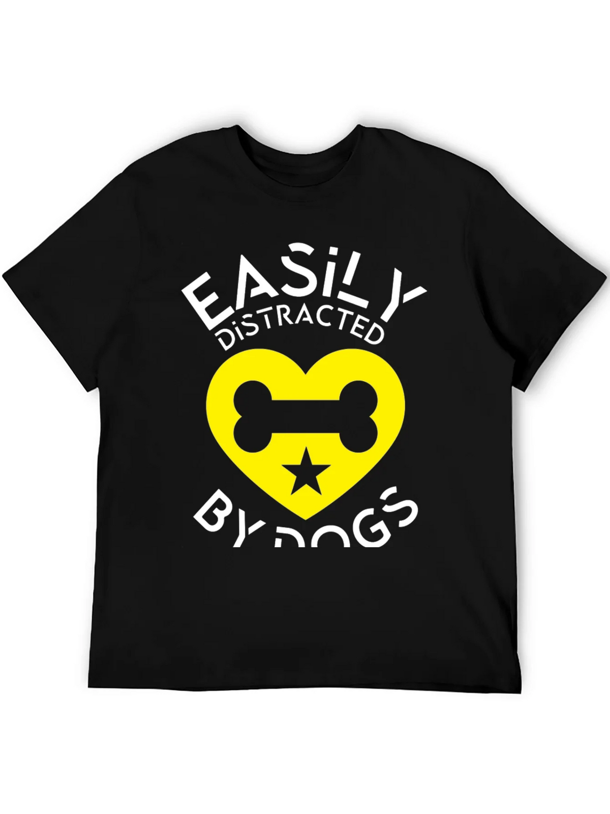 Easily Distracted By Dogs Graphic T-Shirt product image 4