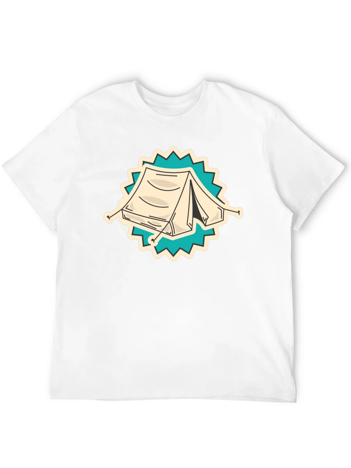Camping Tent Graphic Tee - Adventure Ready Shirt product image 11