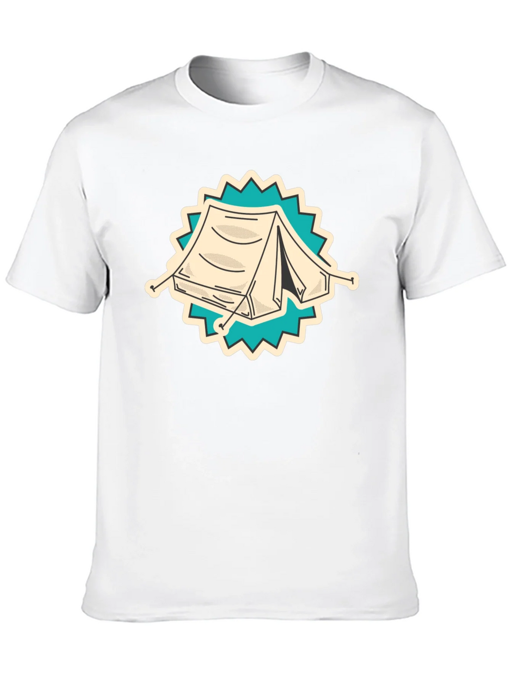 Camping Tent Graphic Tee - Adventure Ready Shirt product image 9