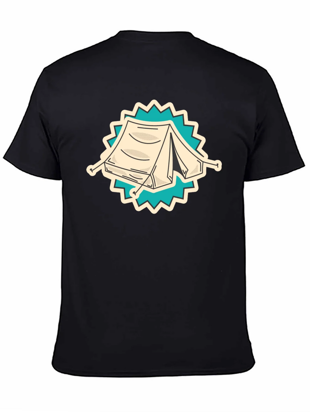 Camping Tent Graphic Tee - Adventure Ready Shirt product image 4