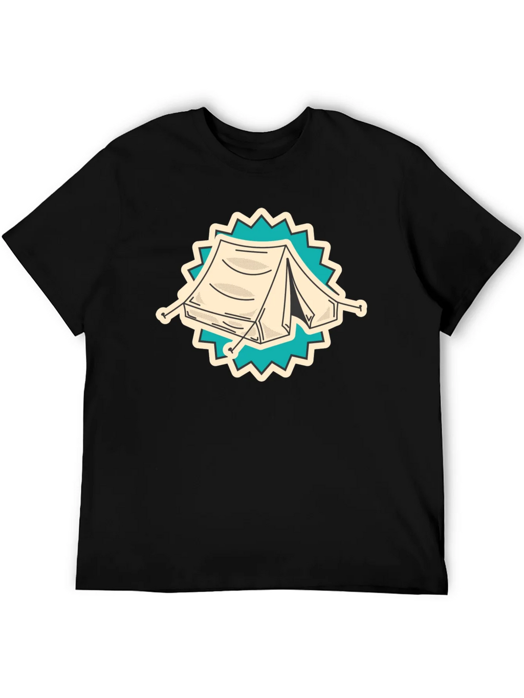 Camping Tent Graphic Tee - Adventure Ready Shirt product image 5