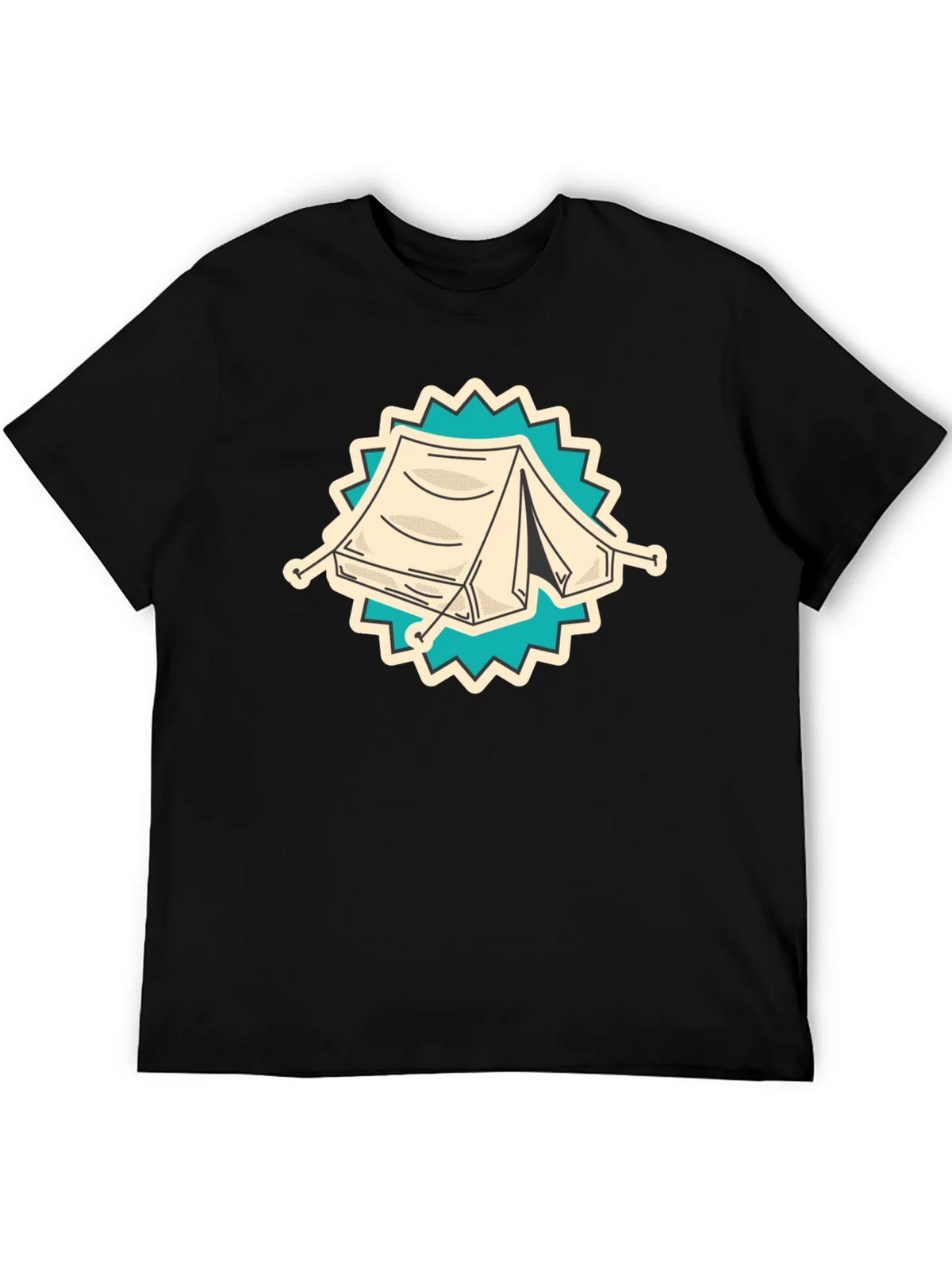 Camping Tent Graphic Tee - Adventure Ready Shirt product image 5