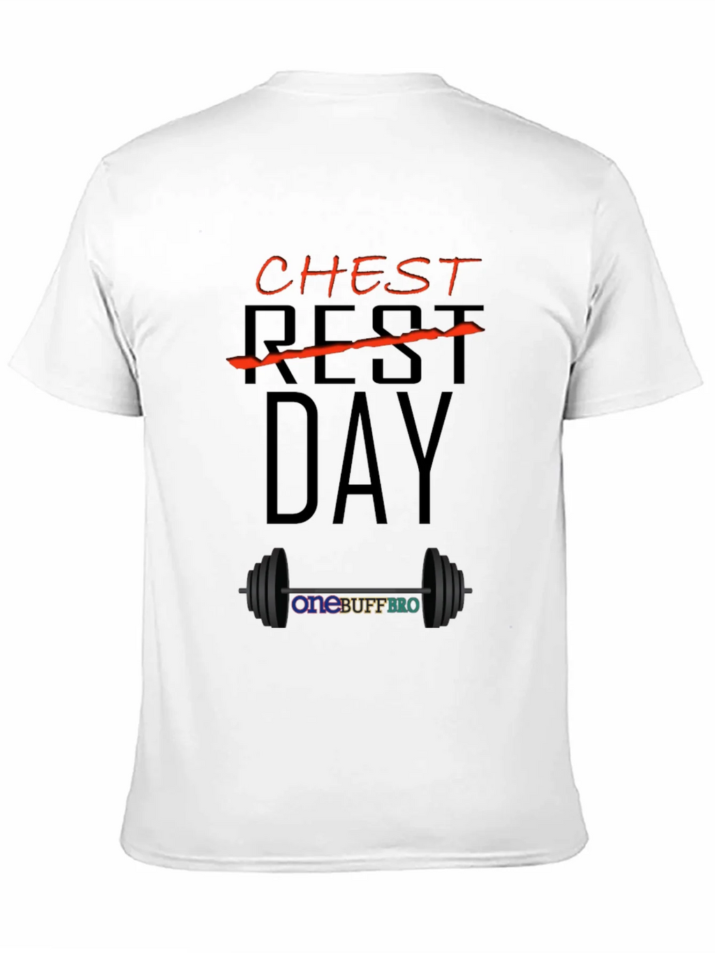 Chest Day T-Shirt - OneBuffBro Gym Apparel product image 8