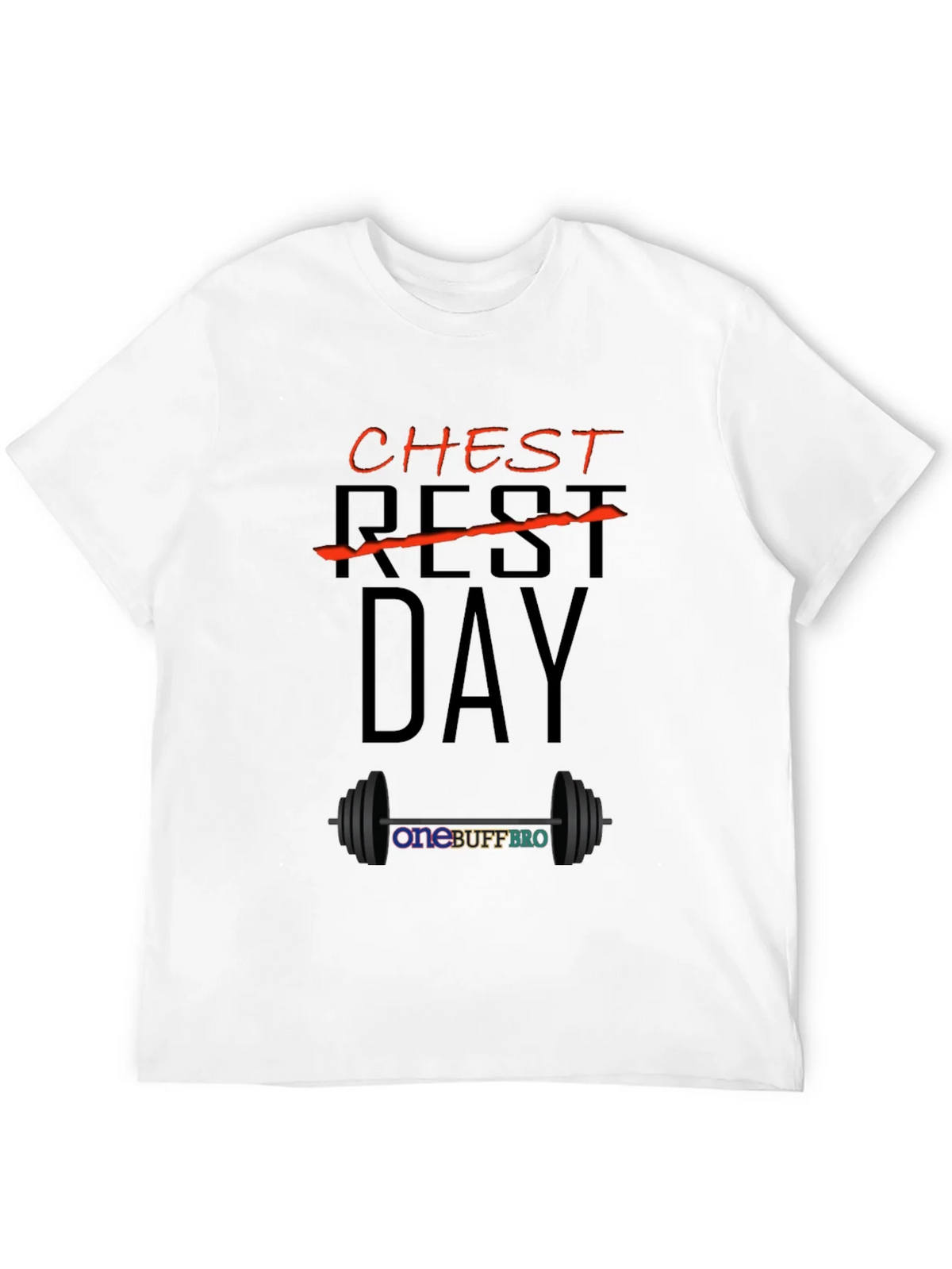 Chest Day T-Shirt - OneBuffBro Gym Apparel product image 9