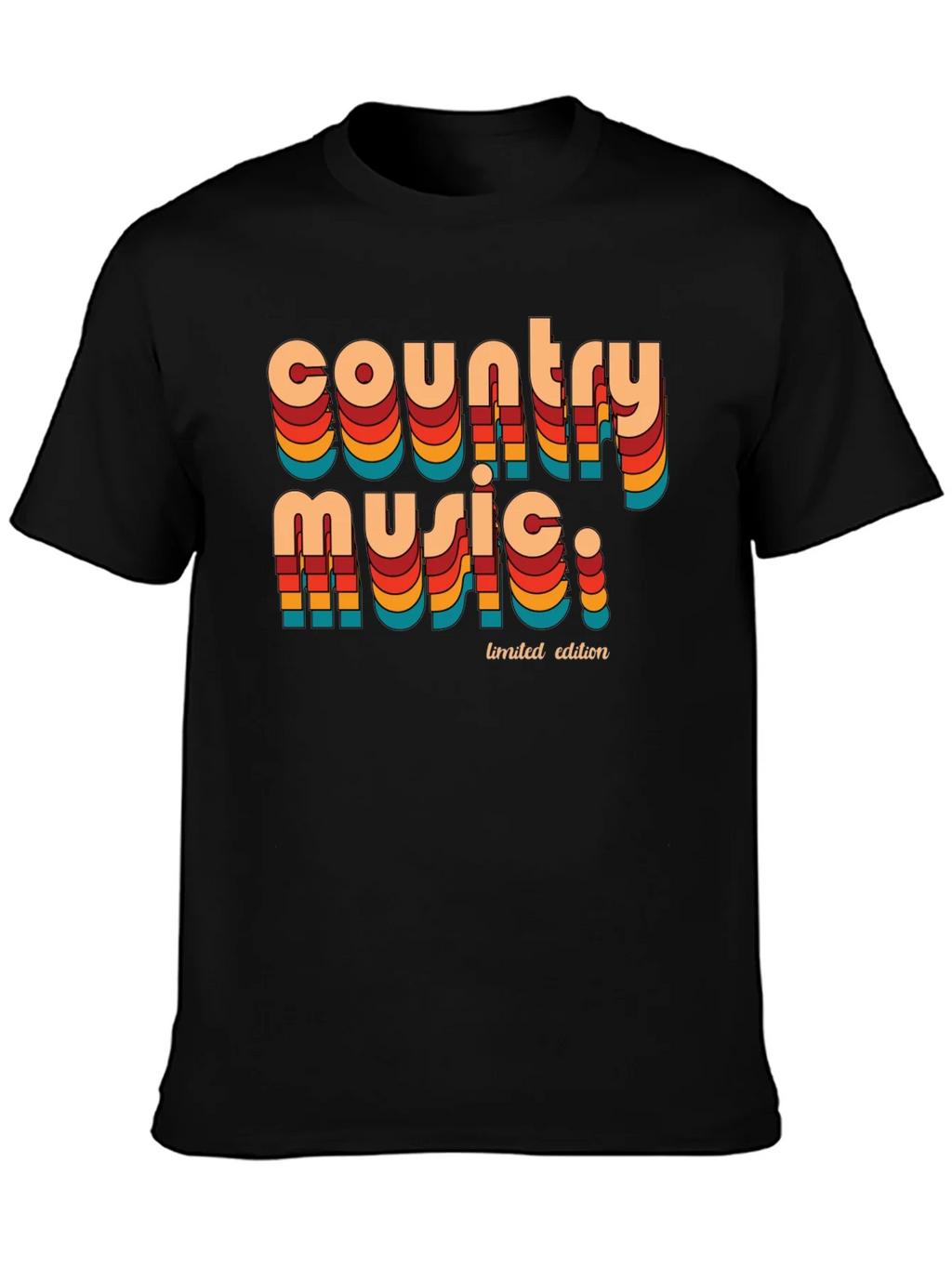 Country Music Limited Edition Retro Graphic T-Shirt product image 3