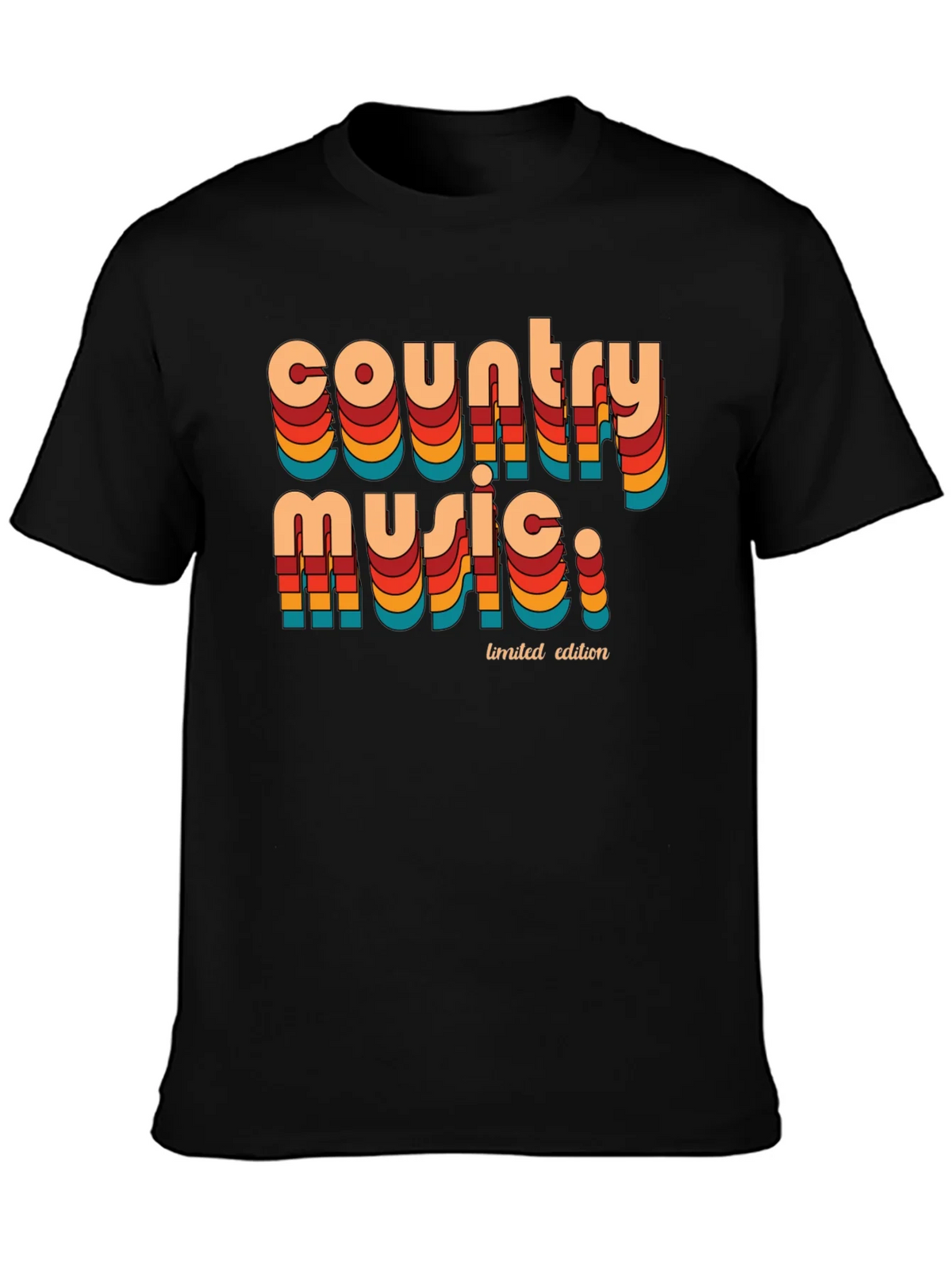 Country Music Limited Edition Retro Graphic T-Shirt product image 3
