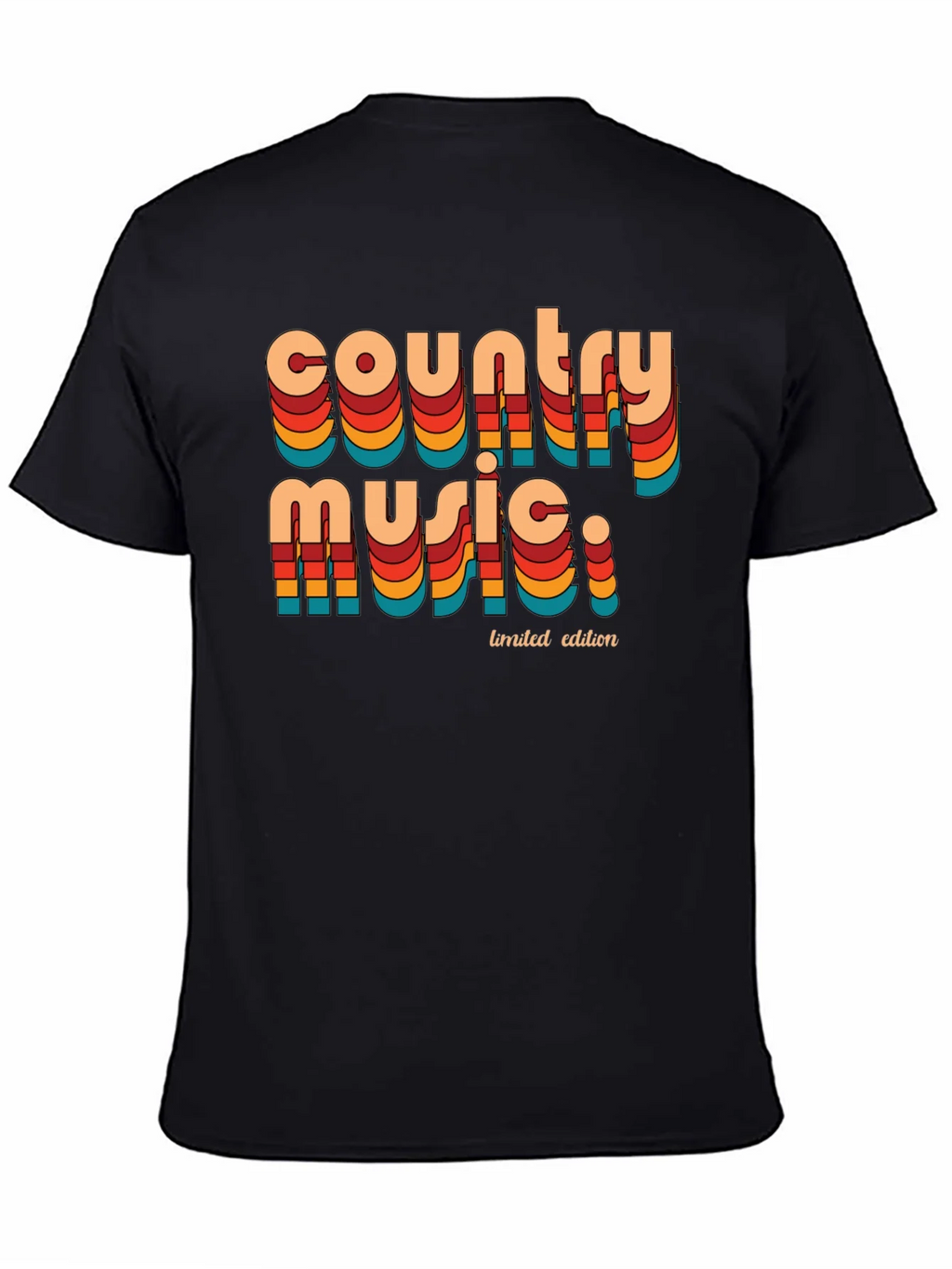 Country Music Limited Edition Retro Graphic T-Shirt product image 4
