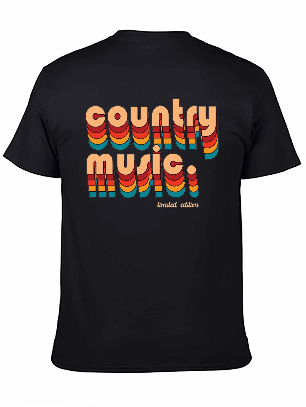 Country Music Limited Edition Retro Graphic T-Shirt product image 4