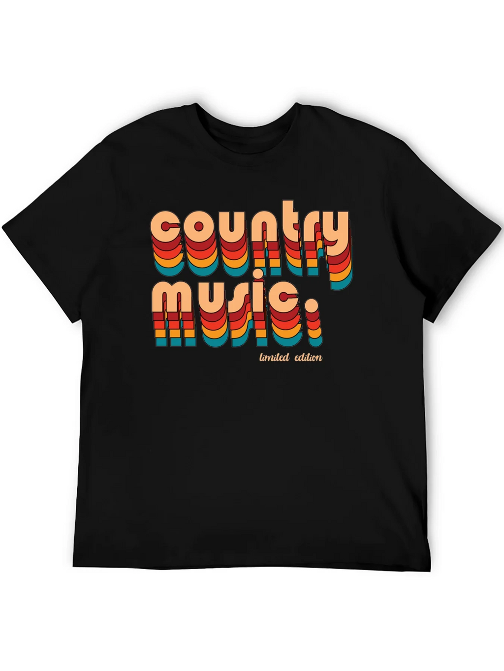 Country Music Limited Edition Retro Graphic T-Shirt product image 5