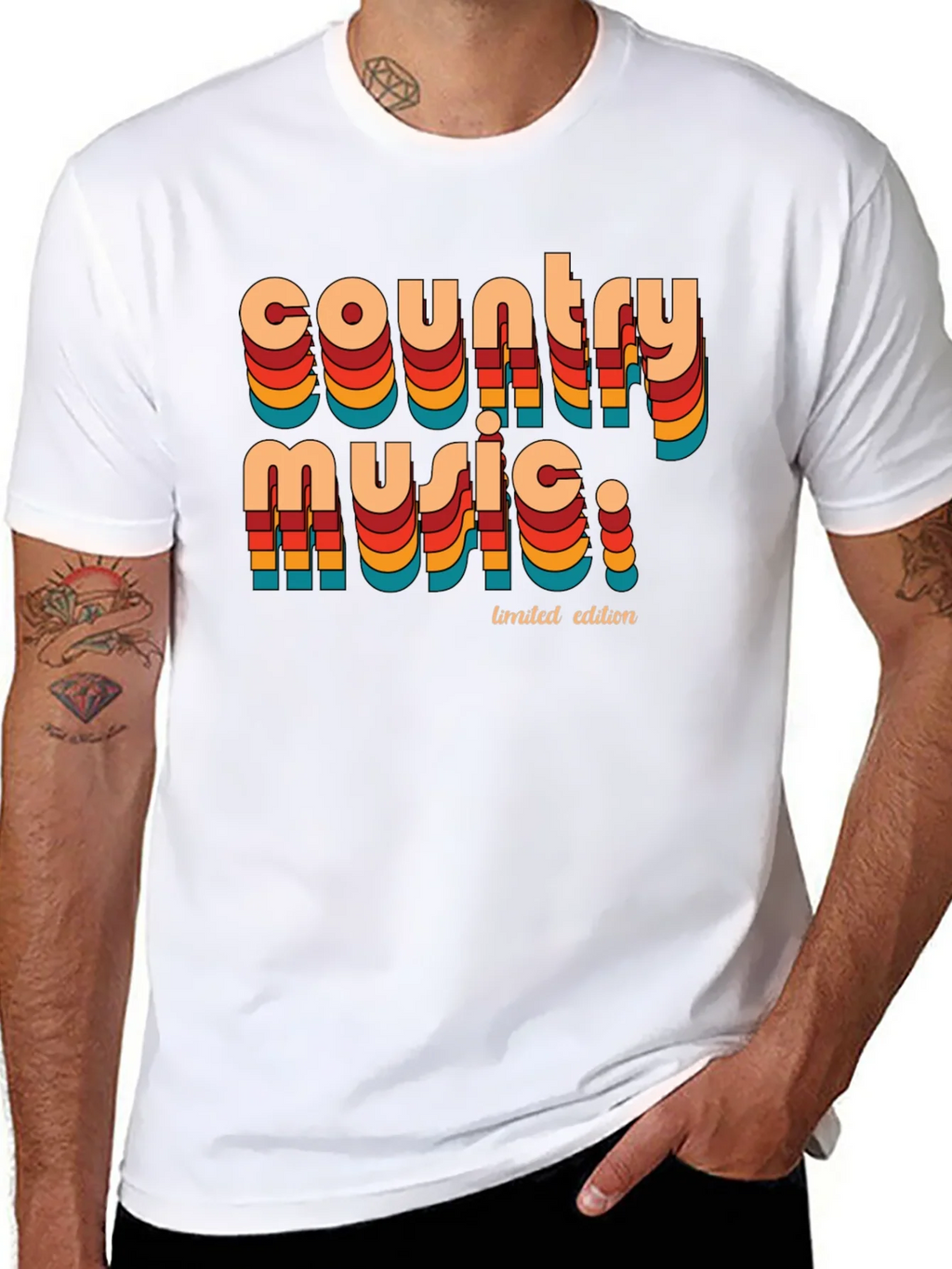 Country Music Limited Edition Retro Graphic T-Shirt product image 7