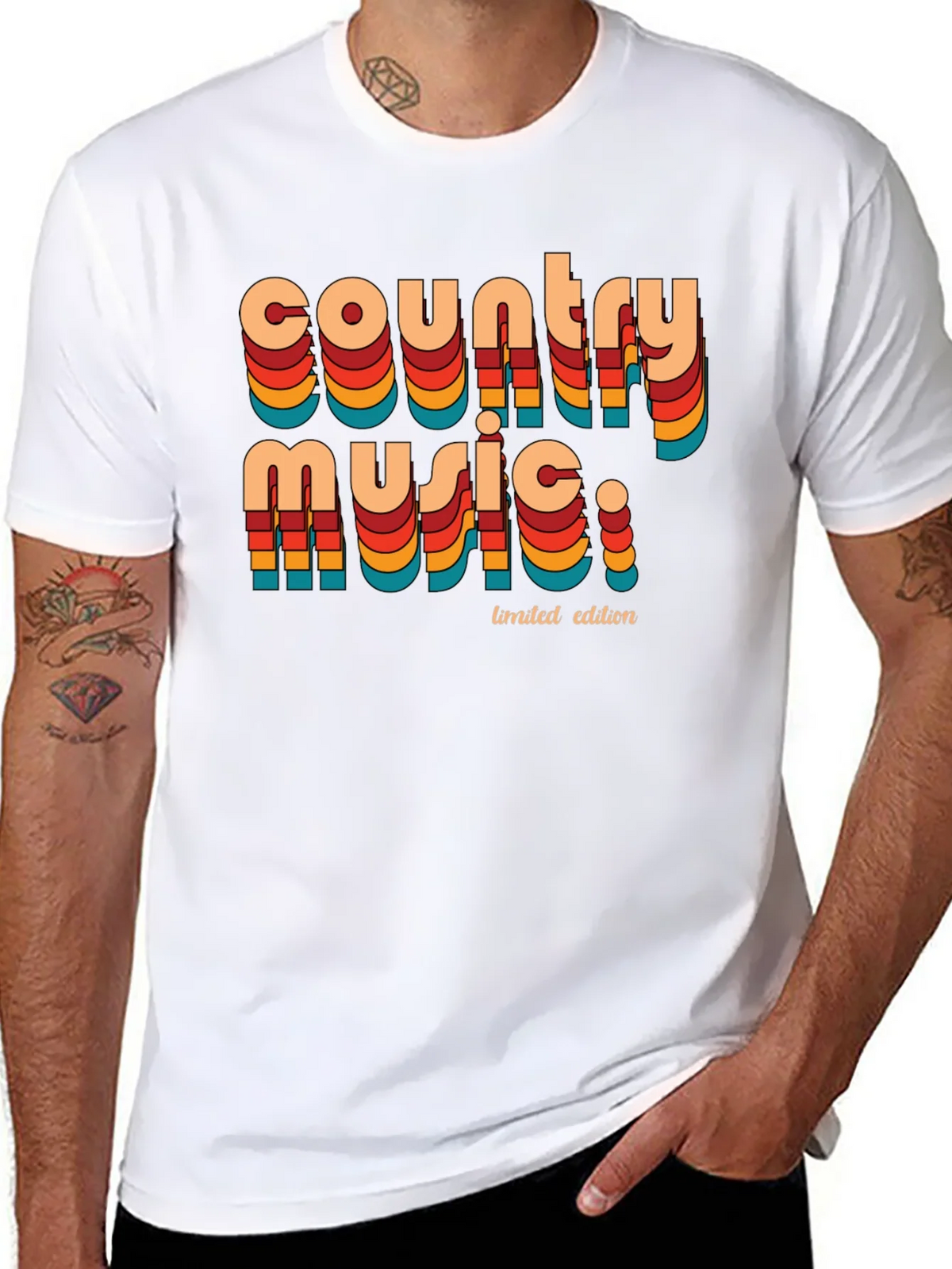 Country Music Limited Edition Retro Graphic T-Shirt product image 7