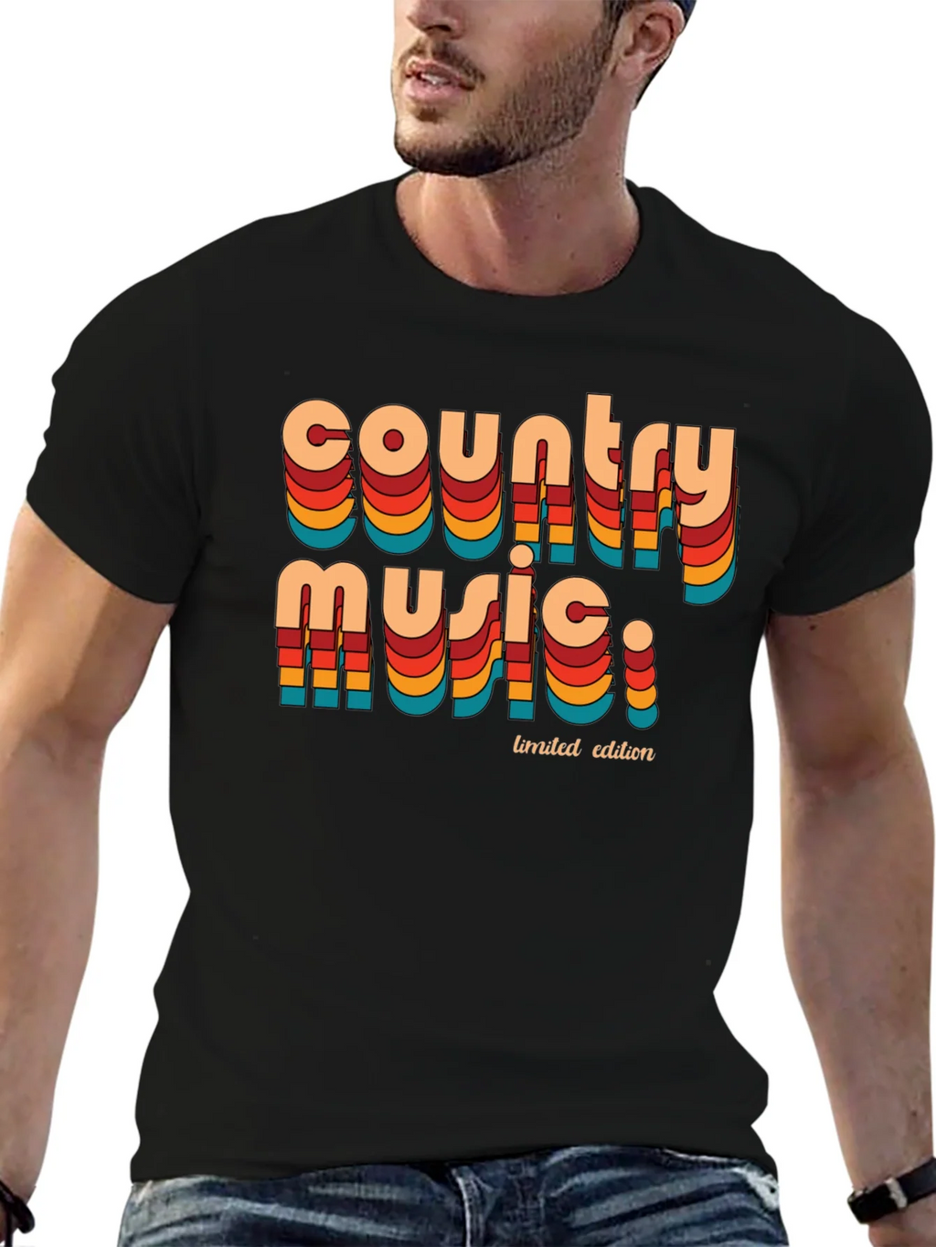 Country Music Limited Edition Retro Graphic T-Shirt product image 6
