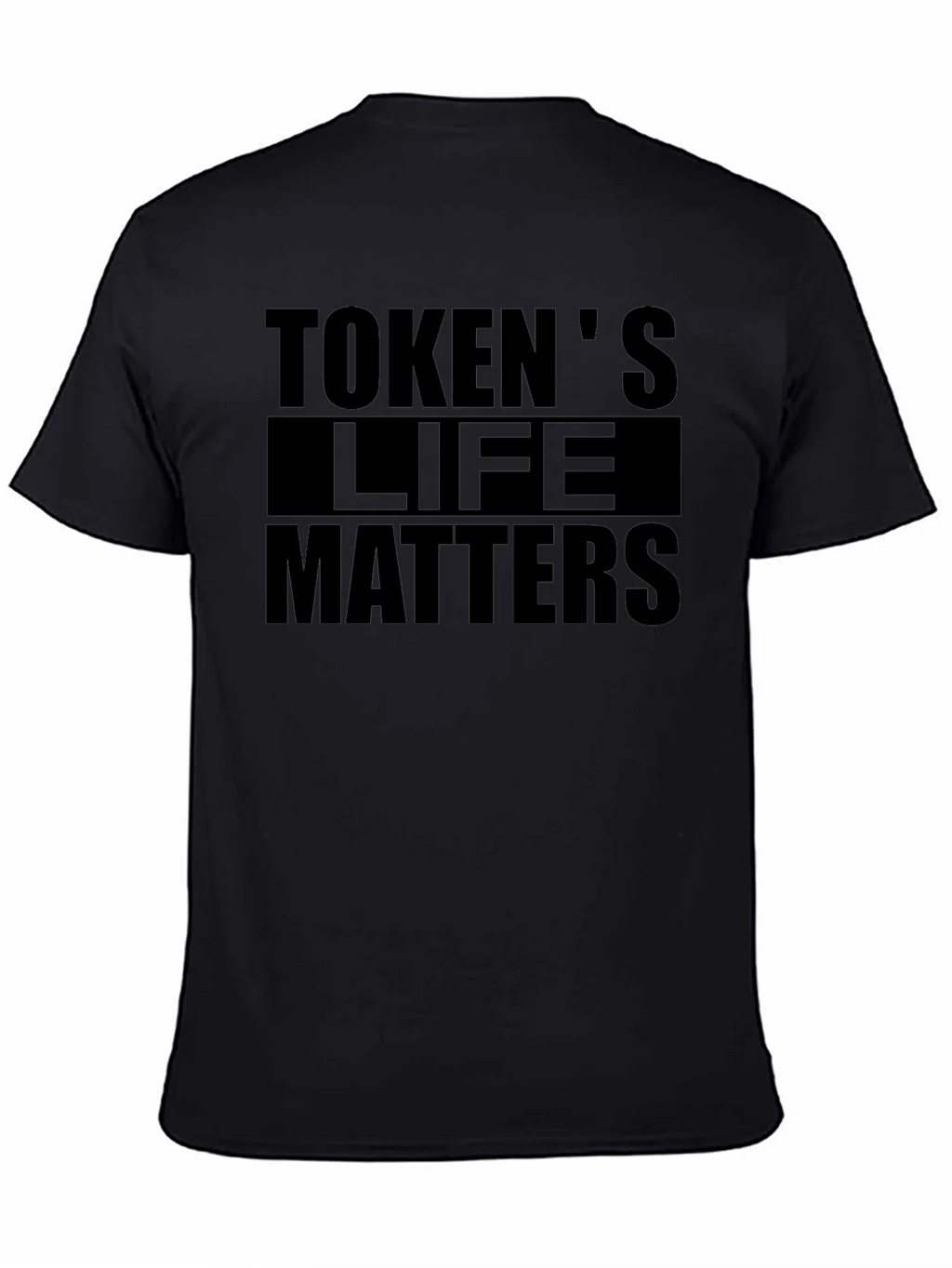 Tokens Life Matters Graphic T-Shirt - Black product image 2