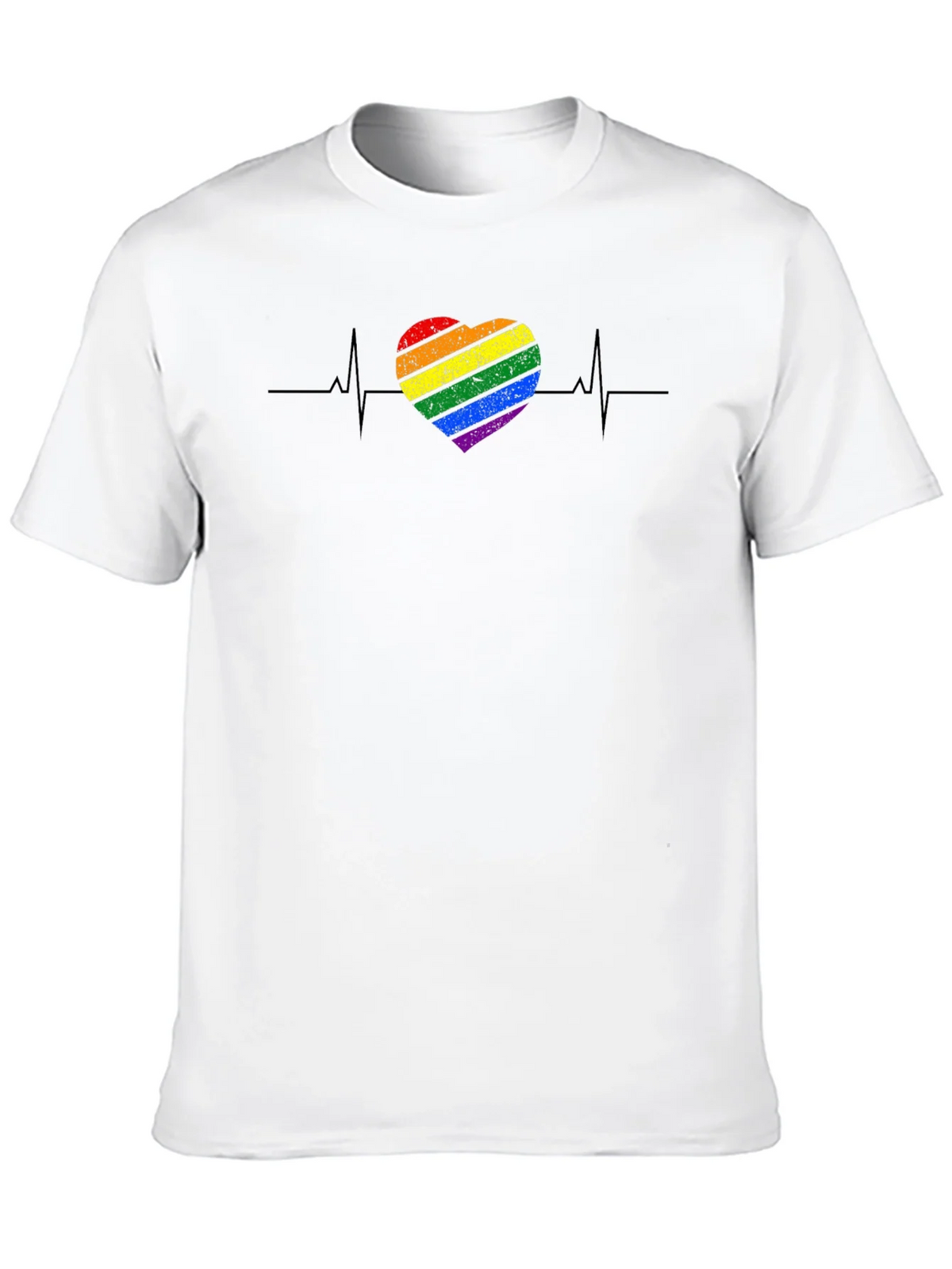 Pride Heartbeat T-Shirt - LGBTQ+ Love & Equality Tee product image 9