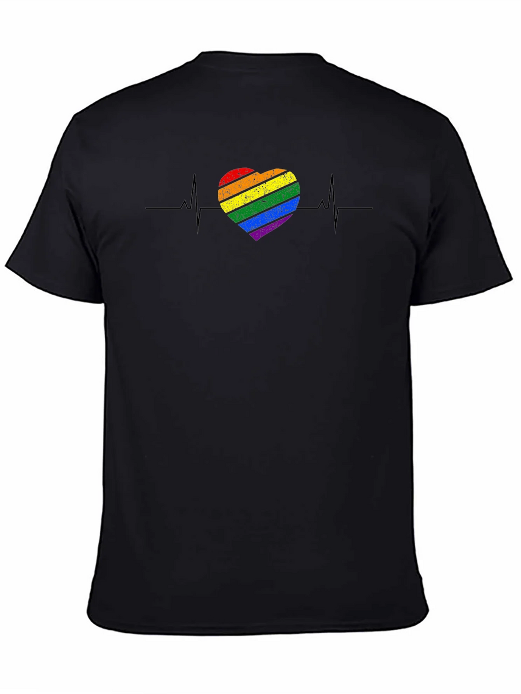 Pride Heartbeat T-Shirt - LGBTQ+ Love & Equality Tee product image 4