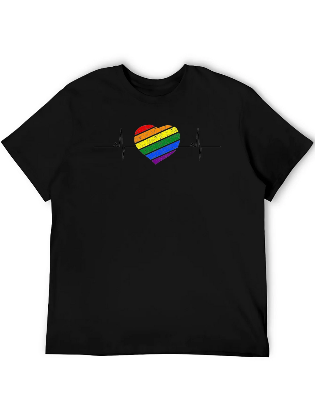 Pride Heartbeat T-Shirt - LGBTQ+ Love & Equality Tee product image 5