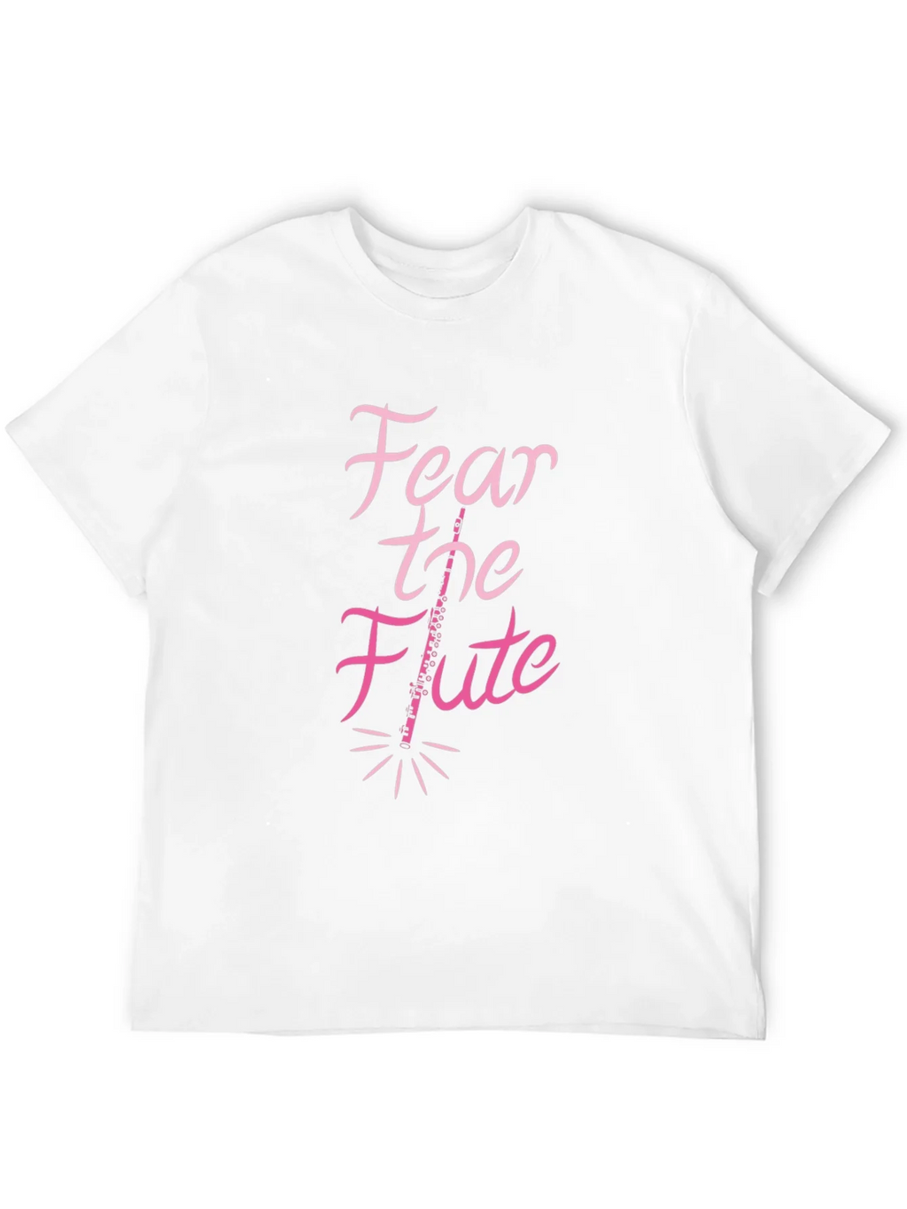 Fear the Flute Black T-Shirt Musician Gift product image 11