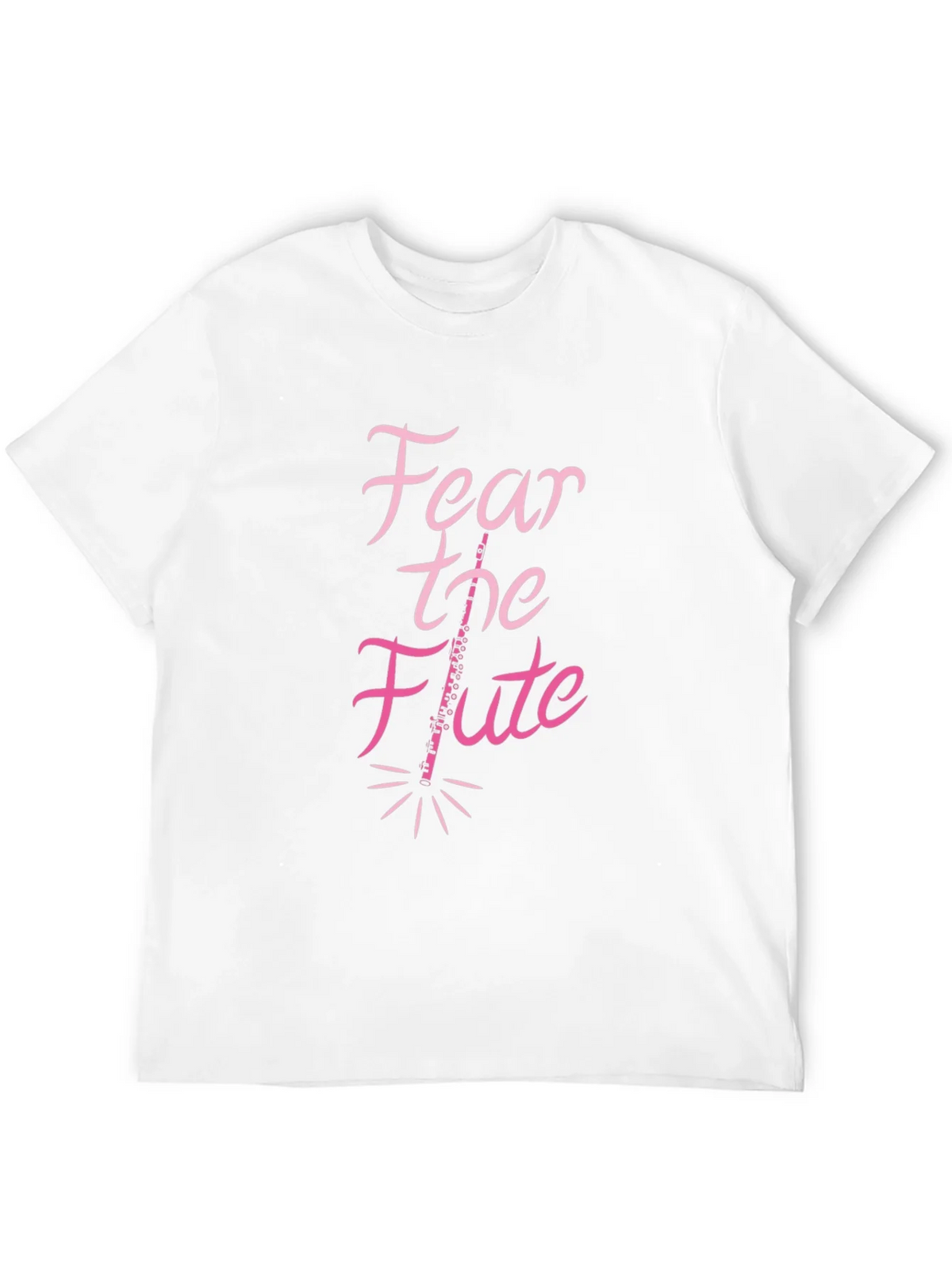 Fear the Flute Black T-Shirt Musician Gift product image 11
