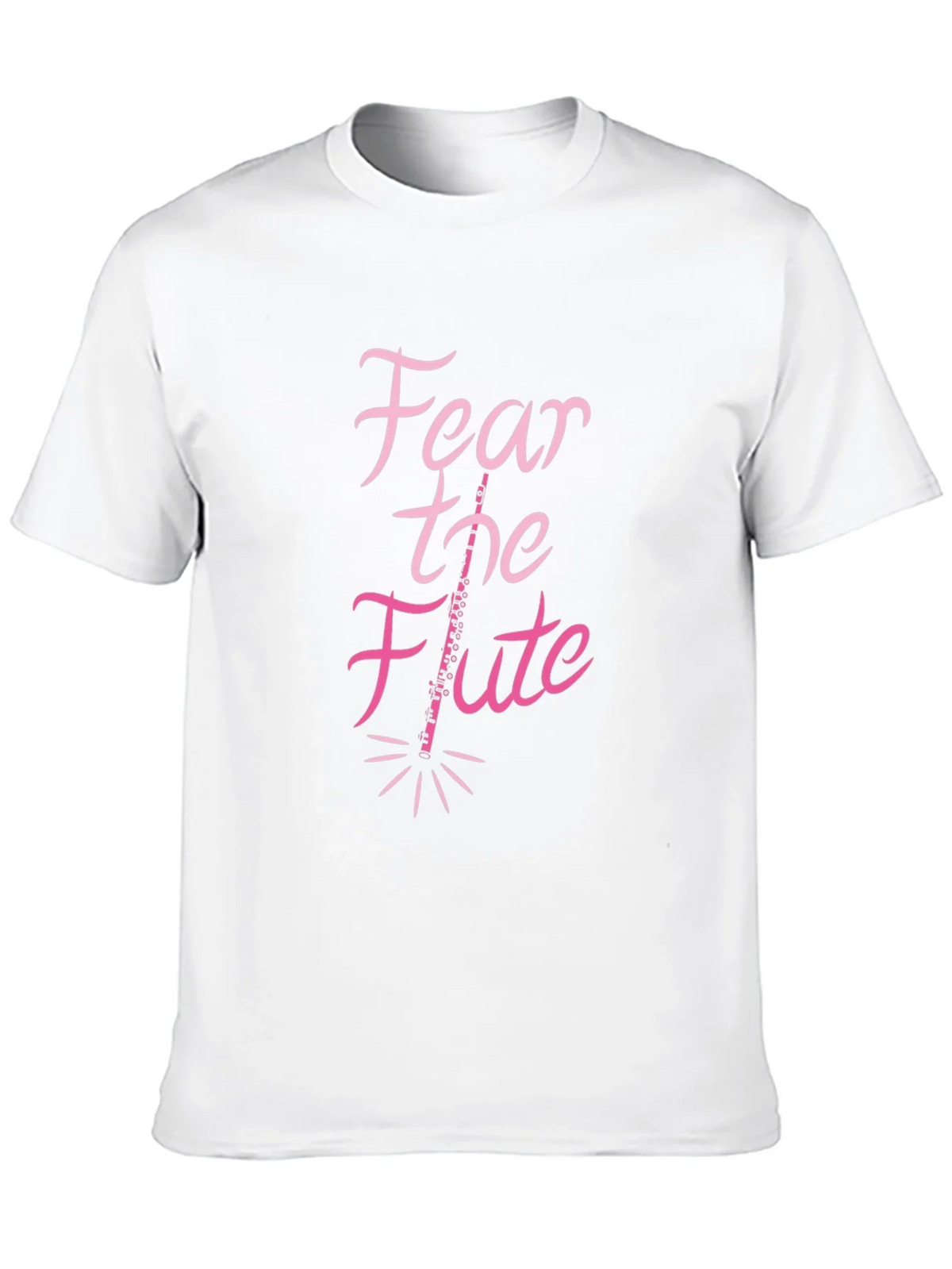 Fear the Flute Black T-Shirt Musician Gift product image 9