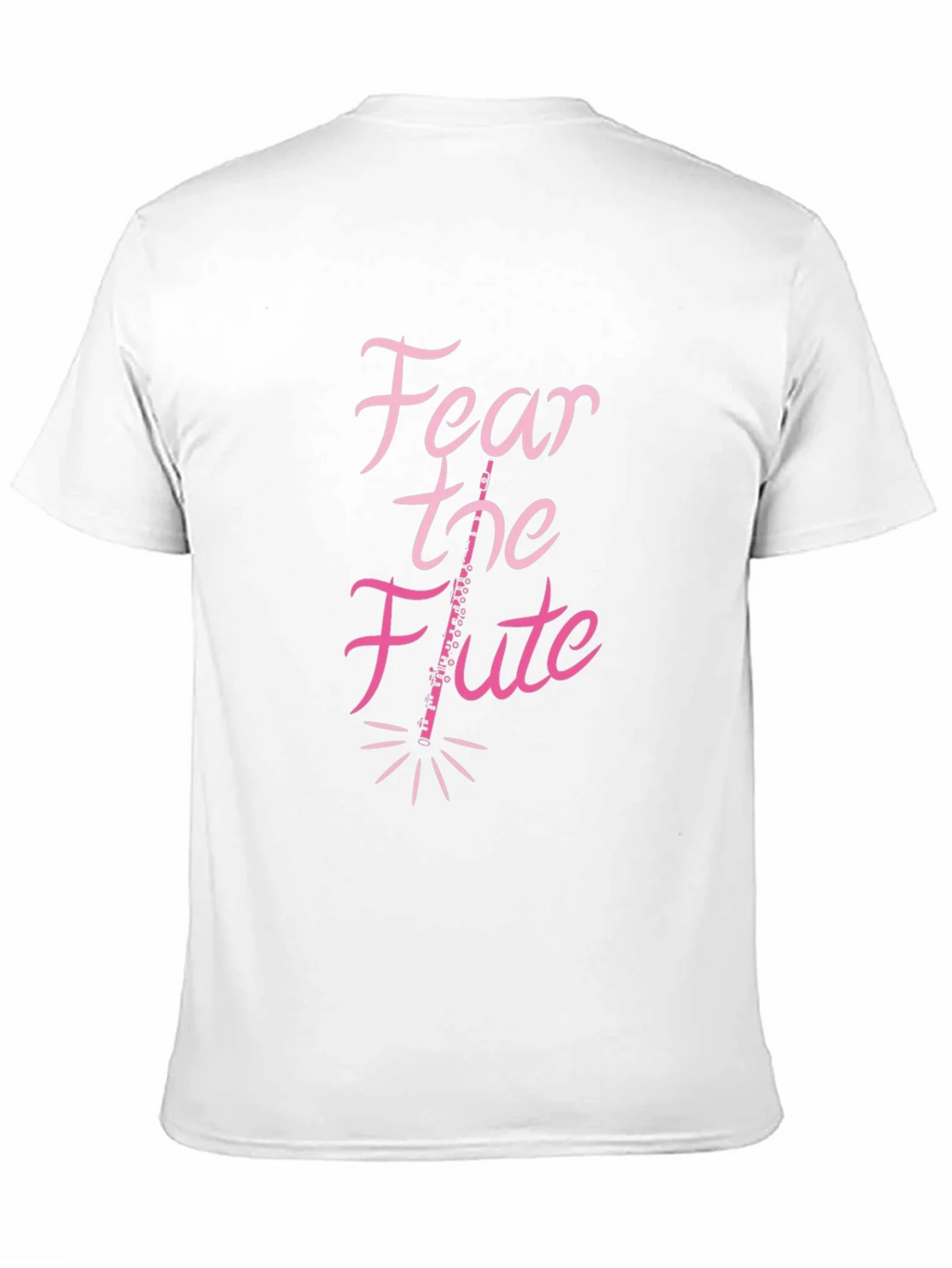 Fear the Flute Black T-Shirt Musician Gift product image 10