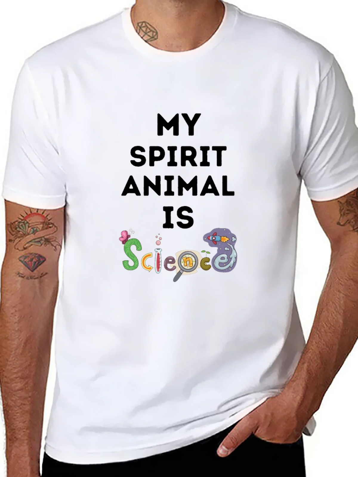 Science Spirit Animal T-Shirt product image 7