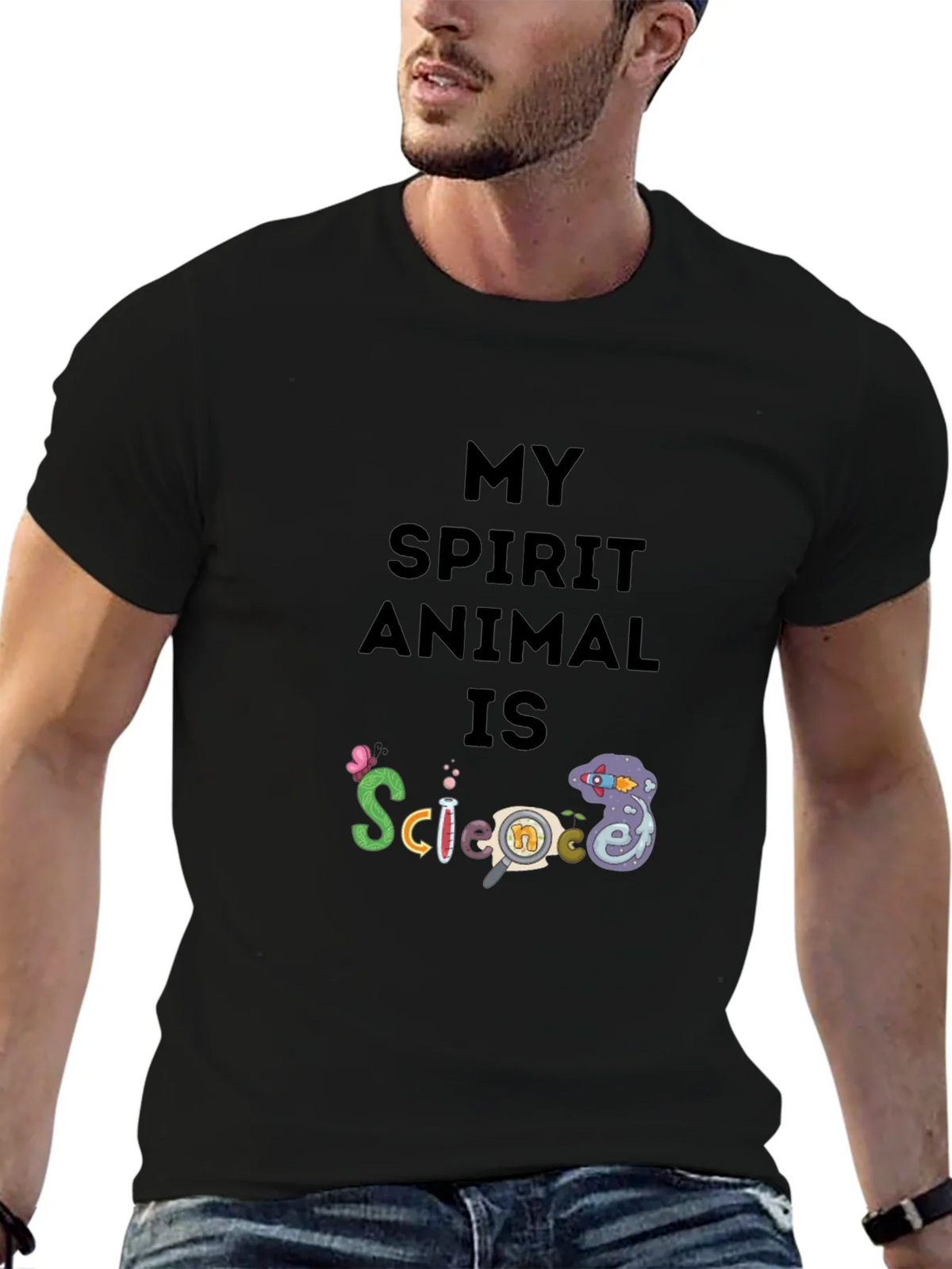 Science Spirit Animal T-Shirt product image 6