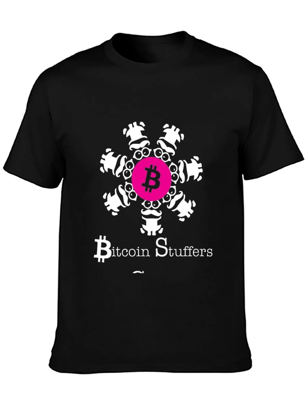 Bitcoin Stuffers Funny Graphic Tee product image 3