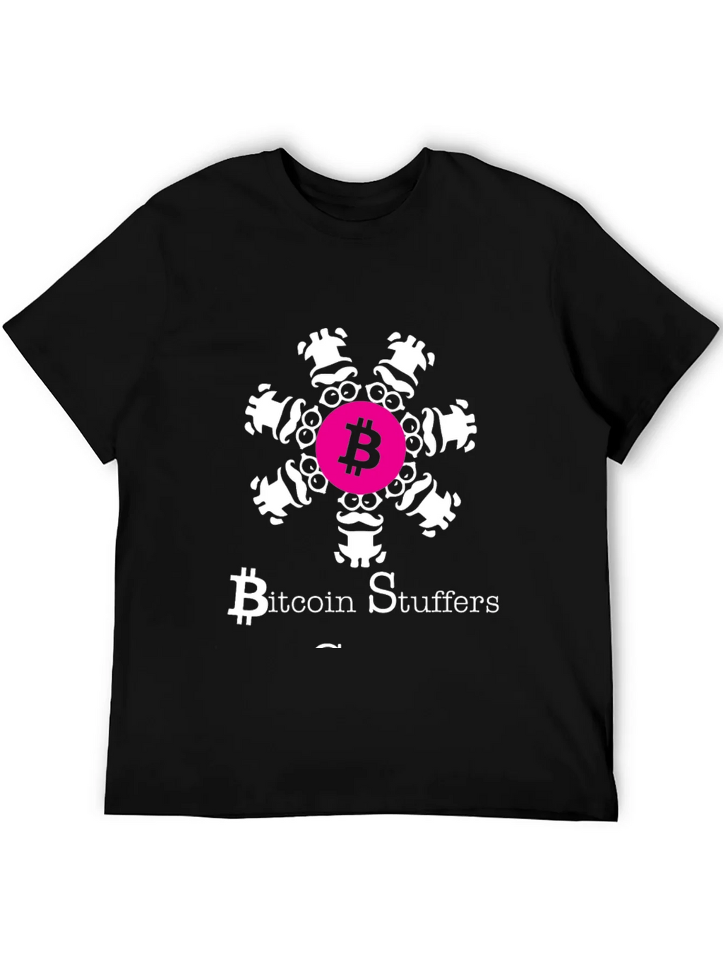 Bitcoin Stuffers Funny Graphic Tee product image 5