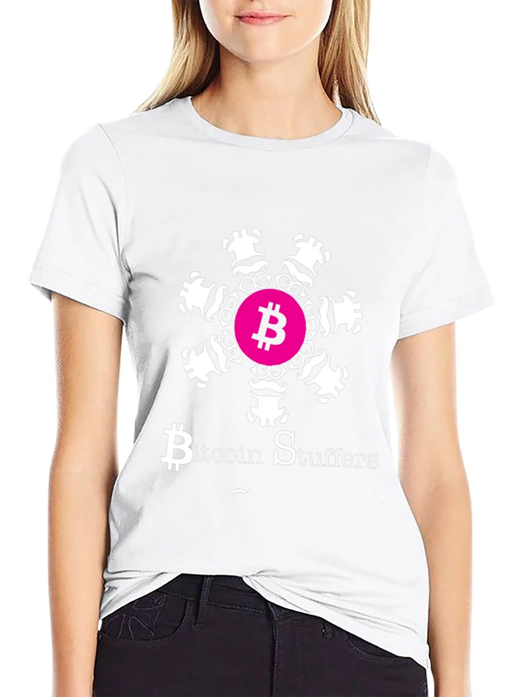 Bitcoin Stuffers Funny Graphic Tee product image 8