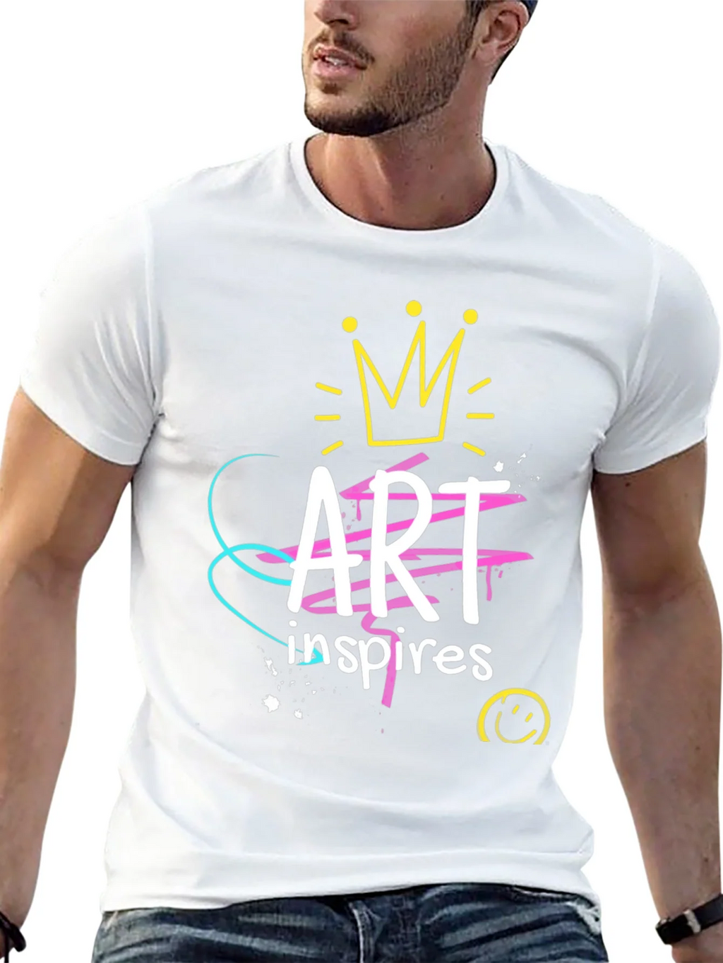 Art Inspires Black Graphic Tee product image 10