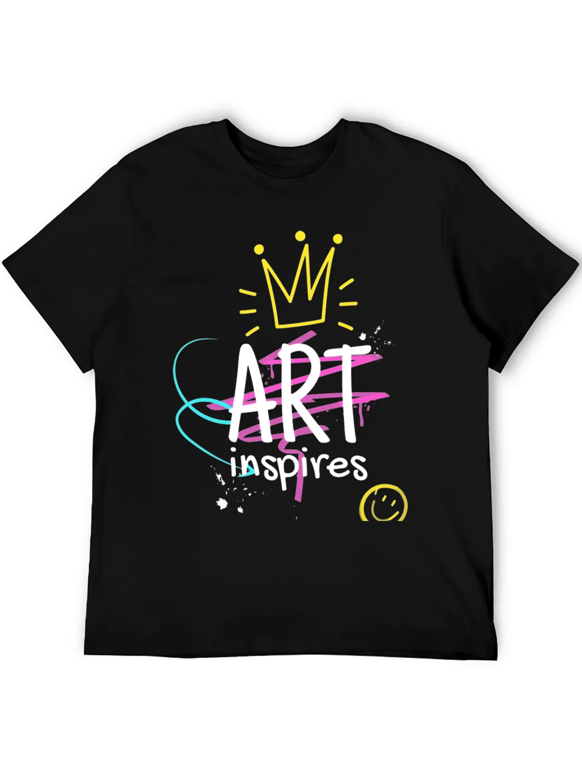Art Inspires Black Graphic Tee product image 3
