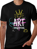 Art Inspires Black Graphic Tee product image 1