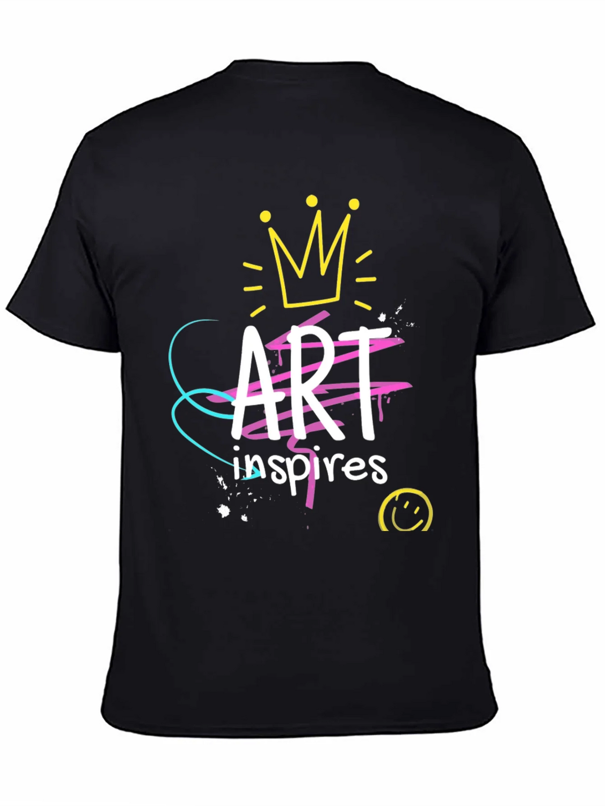 Art Inspires Black Graphic Tee product image 2