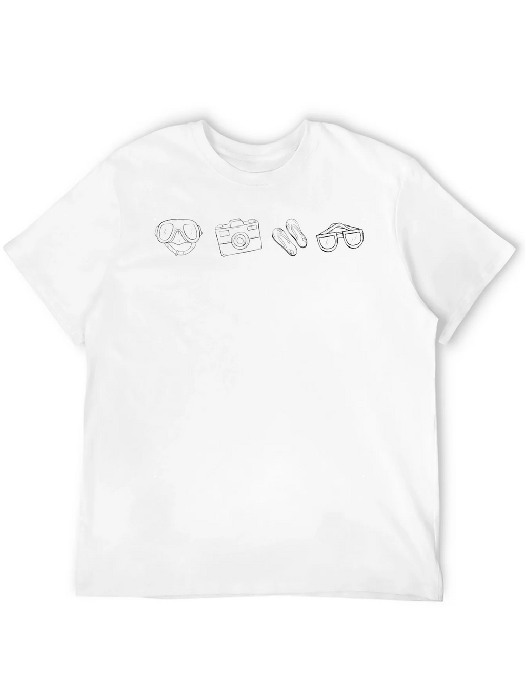 Mens Black T-Shirt - Vacation Mode product image 10