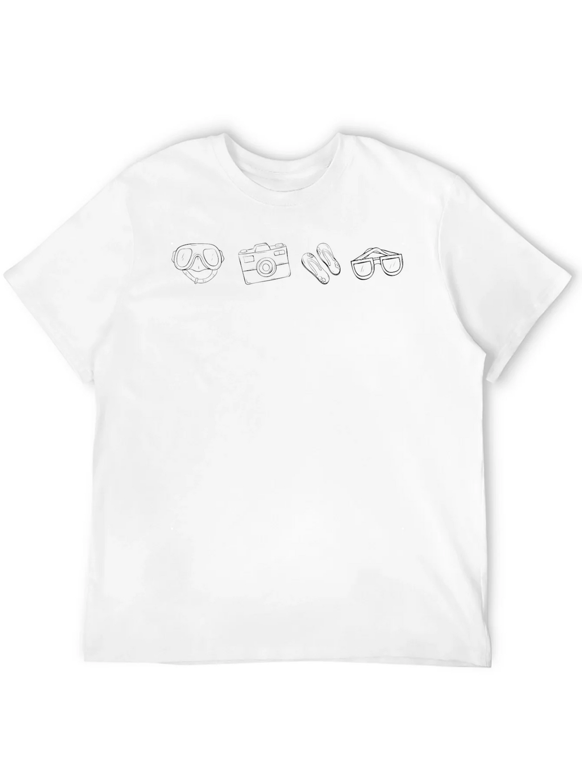 Mens Black T-Shirt - Vacation Mode product image 10