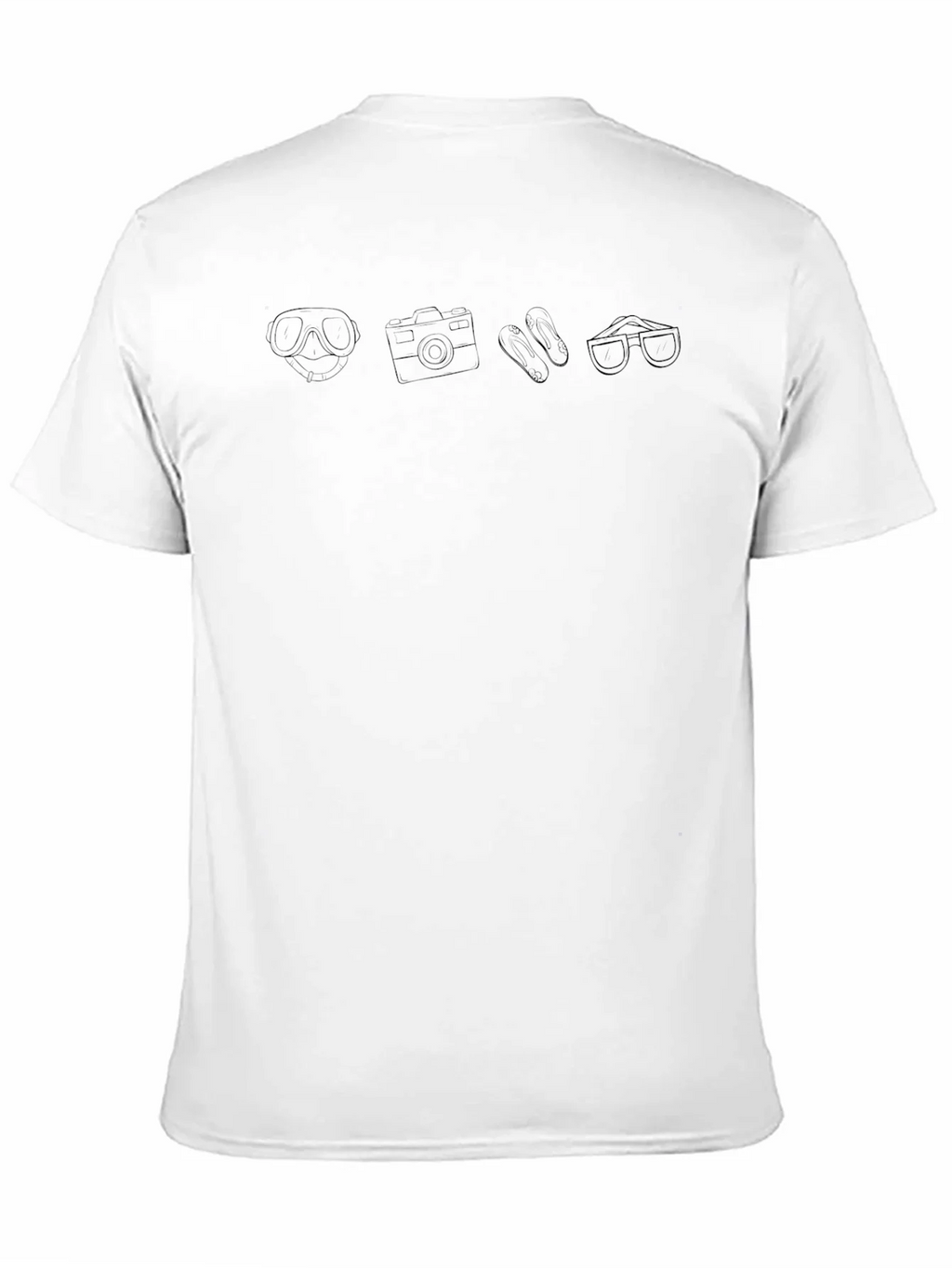 Mens Black T-Shirt - Vacation Mode product image 9