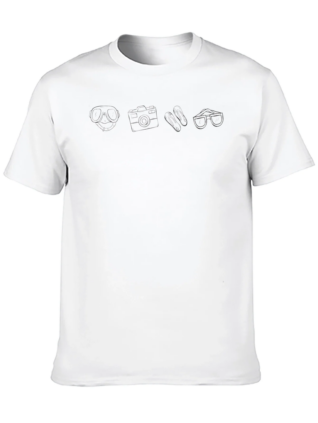 Mens Black T-Shirt - Vacation Mode product image 8