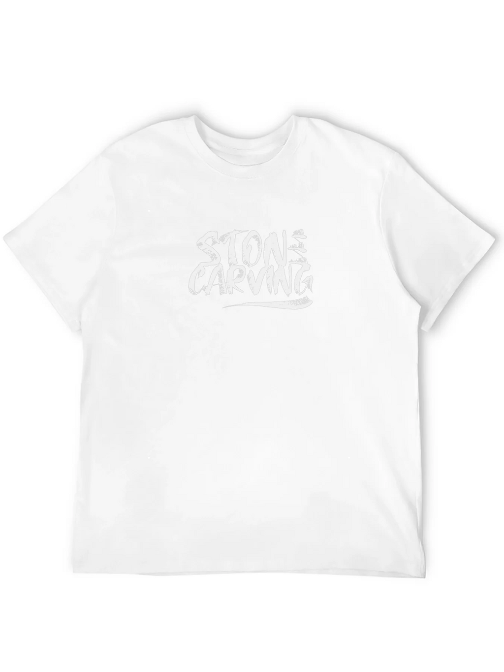 Stone Carving Graphic Black T-Shirt product image 11