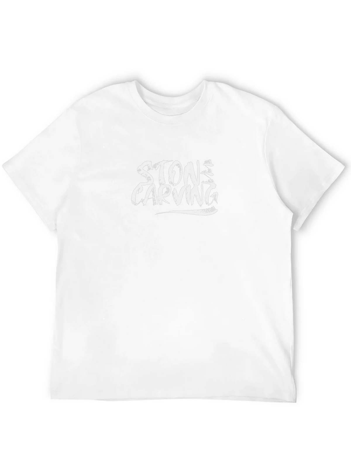 Stone Carving Graphic Black T-Shirt product image 11