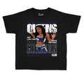 Kids -Midnight Navy 3 Baby Girl Shirt