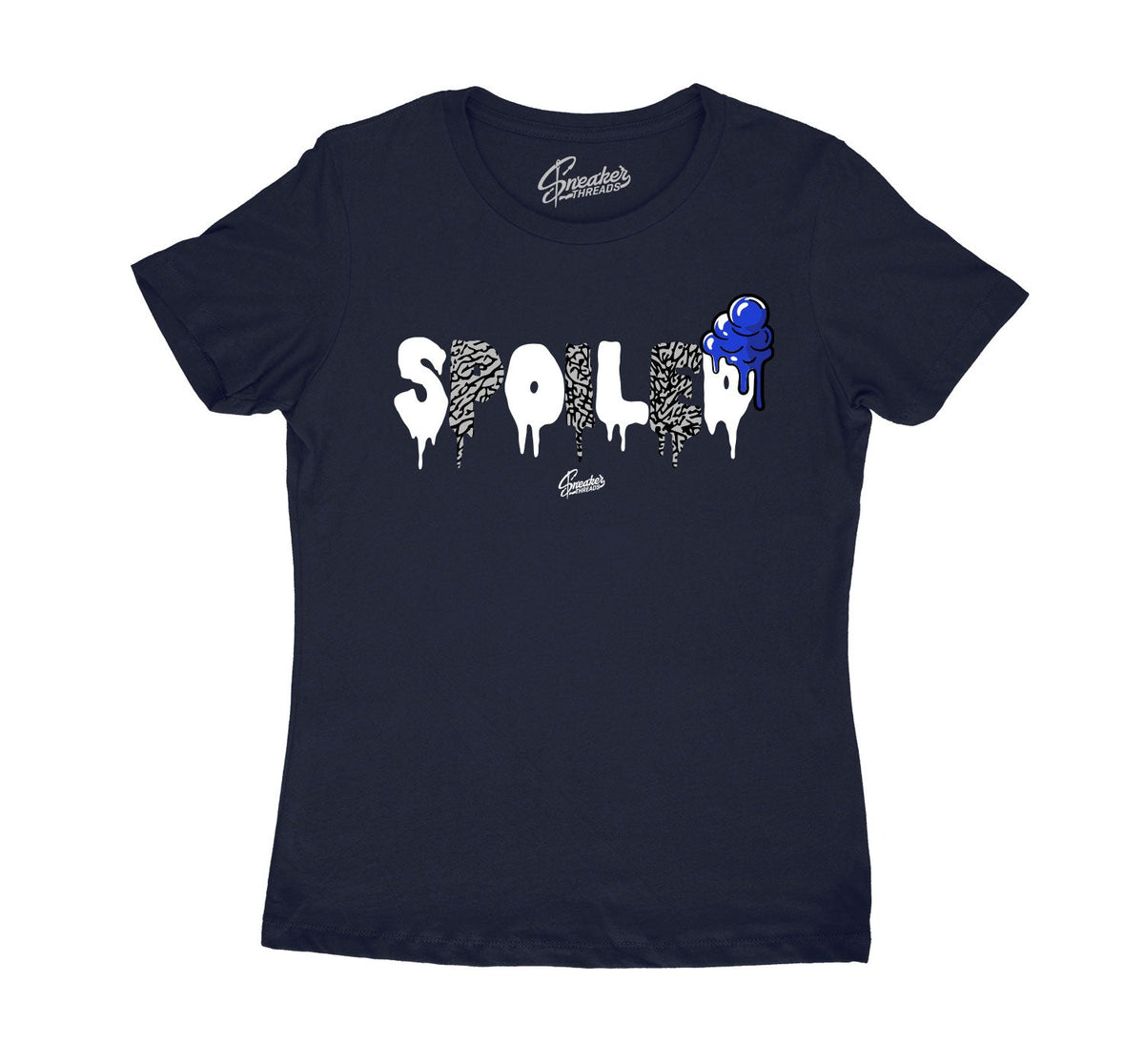Womens -Midnight Navy 3 Spoiled Shirt