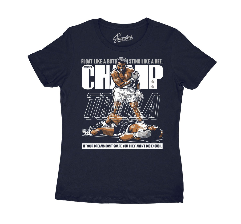 Womens -Midnight Navy 3 Trilla Shirt