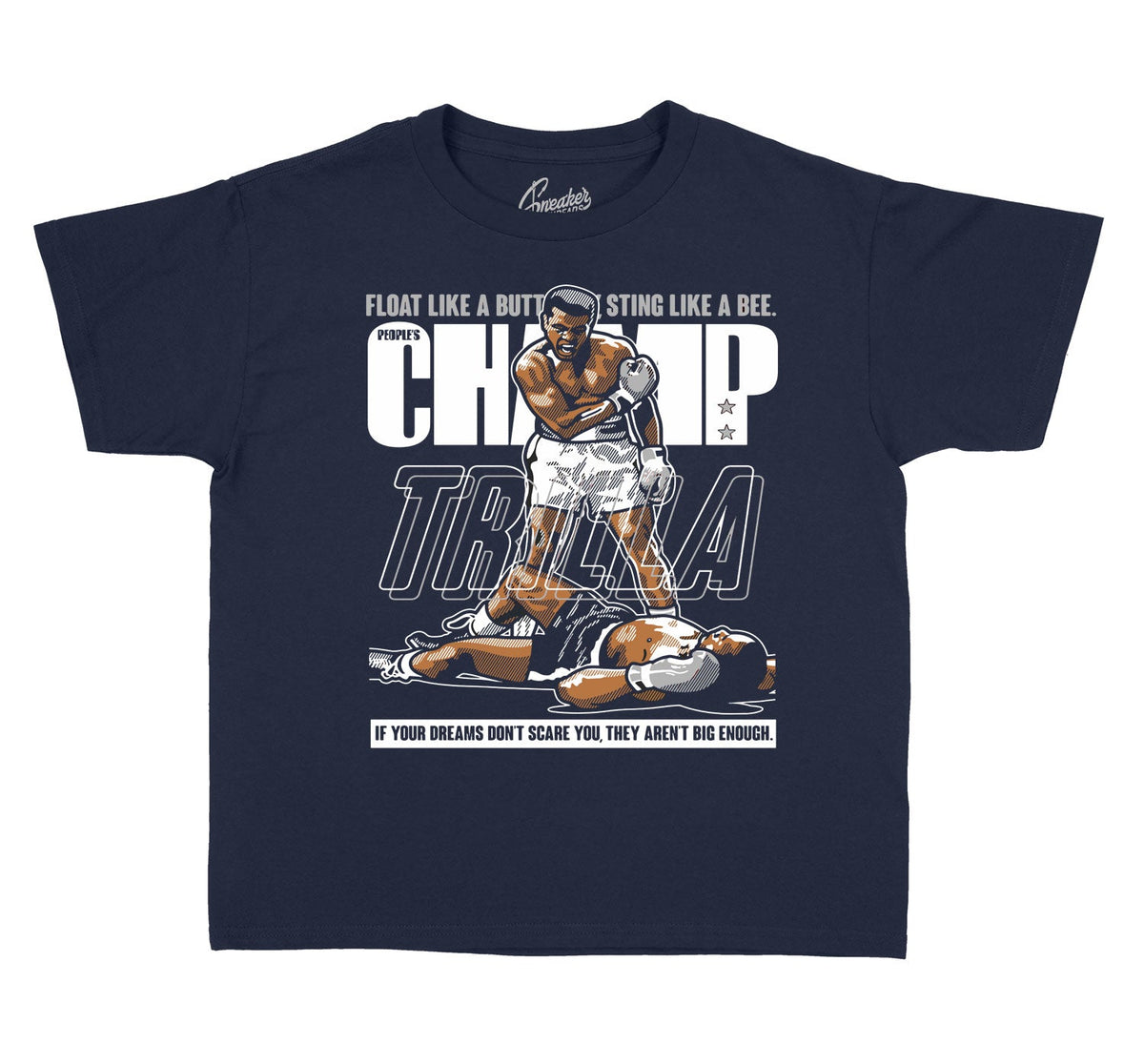 Kids -Midnight Navy 3 Trilla Shirt