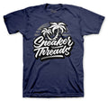 Retro 3 Midnight Navy ST Palms Shirt