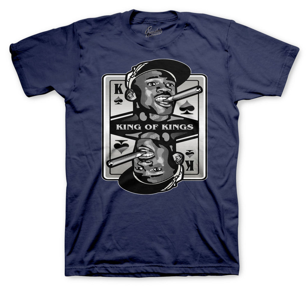 Retro 3 Midnight Navy King Of Kings Shirt