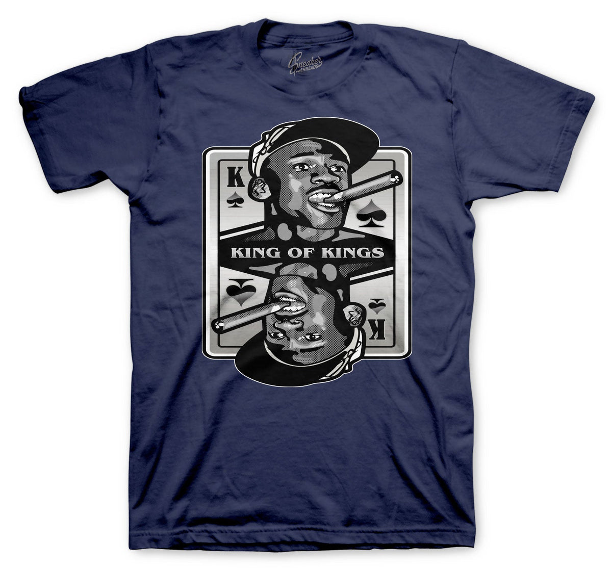 Retro 3 Midnight Navy King Of Kings Shirt