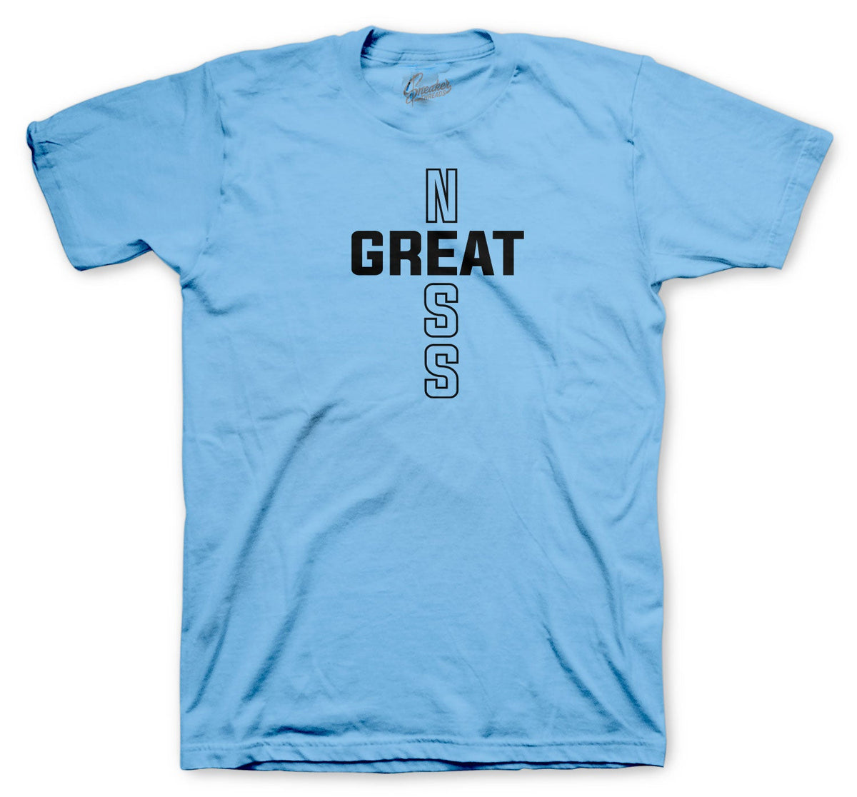 Retro 1 University Blue Greatness Cross Shirt