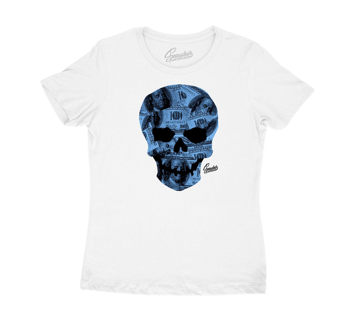 Womens - Stealth 5 Money Skull Shirt