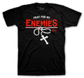 Retro 5 Raging Bull Pray for  my Enemies Shirt