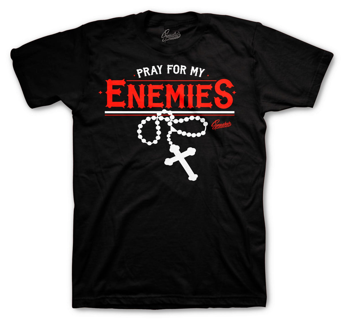 Retro 5 Raging Bull Pray for  my Enemies Shirt